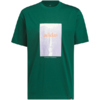 Koszulka męska adidas Waterfall Graphic zielona KS2173