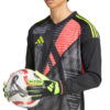 Rękawice bramkarskie dla dzieci adidas Copa Club czarno-limonkowe JN5341