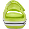 Sandały dla dzieci Crocs Crocband II Sandal limonkowo-czarne 14854 3T3