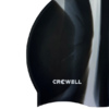 Czepek pływacki silikonowy Crowell Multi Flame czarno-szary kol.11