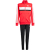 Dres dla dzieci adidas Seasonal Essentials Tiberio 3-Stripes Tricot czerwono-czarny JI6214