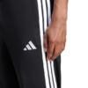 Spodnie męskie adidas Essentials 3-Stripes Single Jersey czarne JE6430