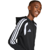 Bluza dla dzieci adidas Tiro 26 League Sweat Full Zip Hoodie czarna KF3324
