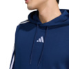 Bluza męska adidas Essentials 3-Stripes French Terry Hoodie granatowa KY4203