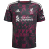 Koszulka dla dzieci adidas Liverpool FC 26/27 Third Jersey czarno-różowa KB8284