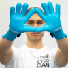 Rękawice bramkarskie 4Keepers Elite Nox NC niebieskie