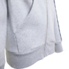 Bluza dla dzieci adidas Essentials Full-Zip Hoodie jasnoszara KQ9050