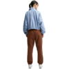 Spodnie damskie Nike Studio Fleece jasny brąz IM8076 259