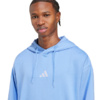 Bluza męska adidas Essentials Feelcozy Fleece Hoodie jasnoniebieska JX3312
