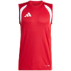 Koszulka męska adidas Tiro 26 Competition Sleeveless Jersey czerwona KA7610