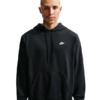 Bluza męska Nike Club FT PO Hoodie czarna FN3866 010