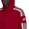 Bluza męska adidas Squadra 21 Sweat Hoody czerwona HC6282