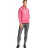 Bluza sportowa damska Under Armour Rival Fleece Metallic Hoodie różowa 1356323 668