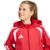 Kurtka dla dzieci adidas Tiro 26 League Windbreaker czerwona JY9724