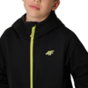 Kurtka dla chłopca 4F softshell M598 głęboka czerń 4FJWAW26TSOFM598 20S