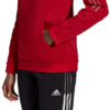 Bluza damska adidas Tiro 21 Sweat Hoody czerwona GM7327