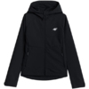 Kurtka damska softshell 4F F546 głęboka czerń 4FWSS26TSOFF546 20S