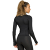 Bluza damska adidas Workout Essentials 3-Stripes Zip Through czarna KB7843