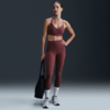 Stanik sportowy Nike Dri-Fit Indy brązowy FD1062 219 
