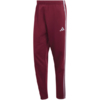 Spodnie męskie adidas Essentials 3-Stripes Fleece Tapered Cuffed bordowe KY4134