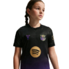 Koszulka dla dzieci Nike FC Barcelona Stadium Away 2026/27 fioletowo-czarna II1674 505