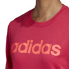 Bluza damska adidas Essentials Linear Crewneck różowa GD2955