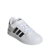 Buty dla dzieci adidas Grand Court 3.0 białe HP3531