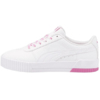 Buty damskie Puma Carina Logomania biało-różowe 383906 02