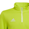 Bluza dla dzieci adidas Entrada 22 Training Top limonkowa HC5060