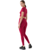 Legginsy damskie 4F FNK F389 burgund 4FRAW24TFTIF389 60S