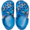Chodaki dla dzieci Crocs Classic Shark Clog niebieskie 206147 4KI