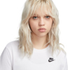 Koszulka damska Nike Sportswear Club Essentials biała DX7902 100