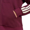 Bluza damska adidas Essentials 3-Stripes Full-Zip bordowa KX0785
