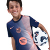 Koszulka dla dzieci Nike FC Barcelona Academy Pro granatowo-pomrańczowa HM4185 411