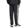 Spodnie męskie adidas Essentials 3-Stripes Fleece Tapered Cuffed czarne KY6526