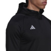 Bluza męska adidas Tiro 23 Competition Hoodie czarna HE5648