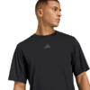 Koszulka męska adidas D4T PrimeLift 3 Stripes czarna KE9937