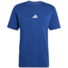 Koszulka męska adidas Essentials 3-Stripes Single Jersey niebieska JE6399