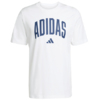 Koszulka męska adidas Collegiate Lineage Graphic biała JM6416