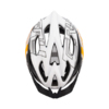Kask Meteor Gruver L 58-61 cm biało-czarno-pomarańczowy 24752
