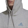 Bluza męska adidas Stadium Fleece Badge of Sport Hoodie szara HC5869