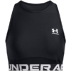 Koszulka damska Under Armour HeatGear Rib Tank czarna 1388694 001