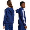 Bluza dla dzieci adidas Essentials Full-Zip granatowa JY4980