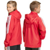 Kurtka dla dzieci adidas Tiro 26 League Windbreaker czerwona JY9724