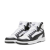 Buty dla dzieci Puma Rebound V6 Mid biało-czarne 393831 01
