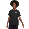 Koszulka dla dzieci Nike Sportswear czarna FZ5177 010