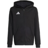 Bluza dla dzieci adidas Entrada 26 Full Zip Hoodie czarna KH1782