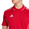 Koszulka męska adidas Tiro 25 Competition Polo czerwona JY1805