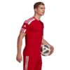 Koszulka męska adidas Squadra 21 Jersey Short Sleeve czerwona GN5722 