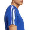 Koszulka męska adidas Essentials Single Jersey 3-Stripes niebieska IC9338